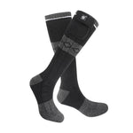 Woulie Chaussettes chauffantes Noir - Gris