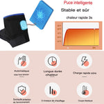 Woulie Gants Chauffants Sans Doigts – 3 Niveaux de Température