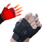 Woulie Gants Chauffants Sans Doigts – 3 Niveaux de Température