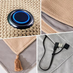 Châle Chauffante Portable – 3 Niveaux de Chaleur Woulie