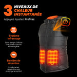 Woulie™ Burst 6 - Doudoune Chauffante sans manches unisexe