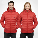 Woulie Urban 8™ – Veste chauffante unisexe à manches longues (doudoune thermique)