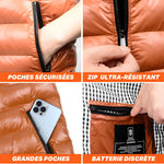 Woulie Coral J8 - Doudoune Chauffante sans manches Unisexe