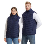Woulie Gilet Chauffant Bleu Unisex