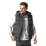 Woulie Gilet Chauffant Gris Unisex