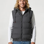 Woulie Gilet Chauffant Gris Unisex