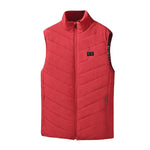 Woulie Gilet Chauffant Rouge Unisex