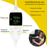 Woulie Couverture Chauffante Flanelle/Sherpa