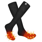 Woulie Chaussettes chauffantes Noir
