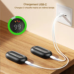 Chauffe-Main Magnétique 2-en-1 – 8 H Autonomie