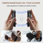 Chauffe-Main Magnétique 2-en-1 – 16 H Autonomie