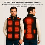 Woulie S3 - Veste Chauffante sans manches Homme