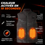 Woulie Camo K3 - Veste Chauffante sans manches