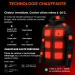 Woutie Urban 8™ – Jusqu’à 12h de chaleur maîtrisée, du matin au soir